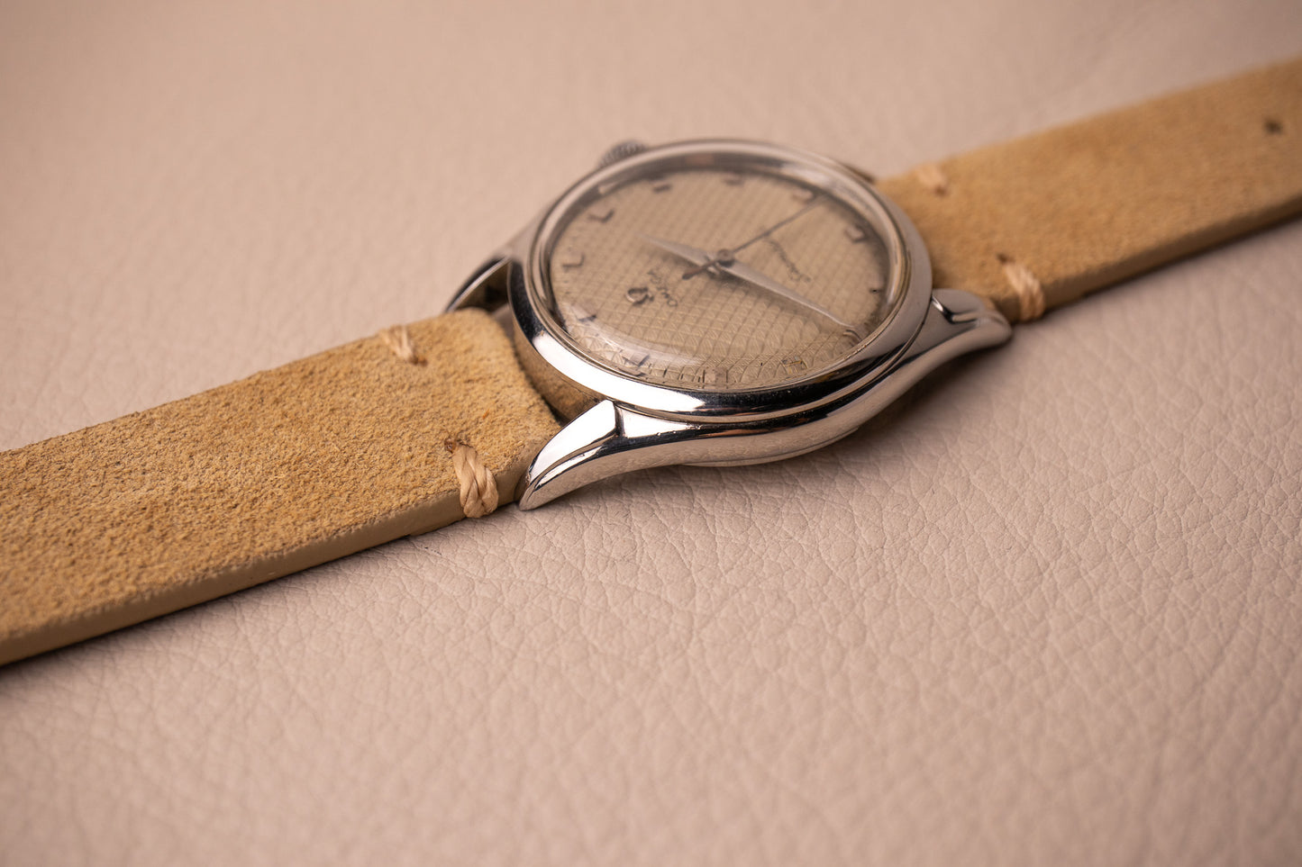 1952 Omega 2721sc with Honeycomb Dial