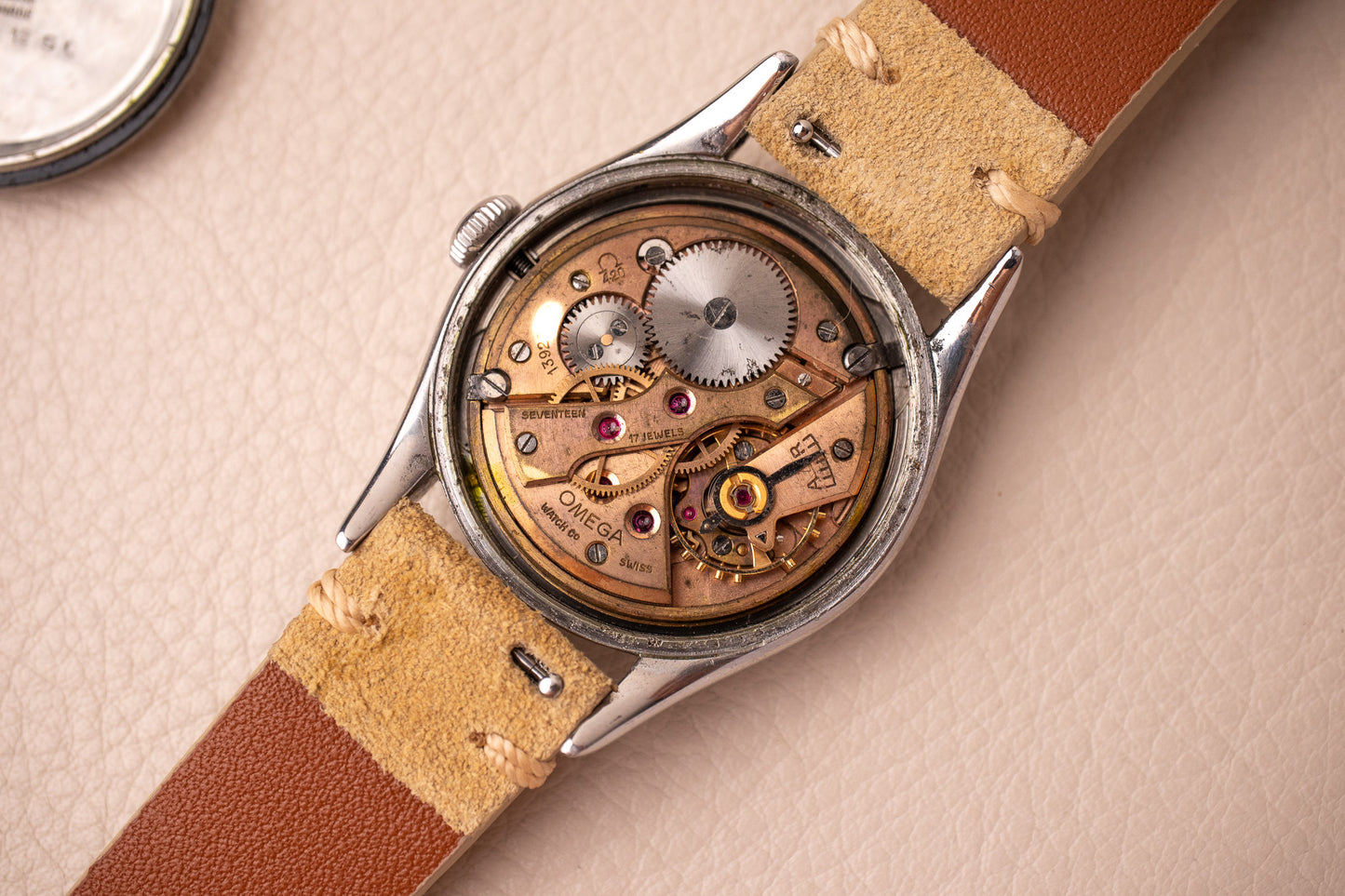 1952 Omega 2721sc with Honeycomb Dial