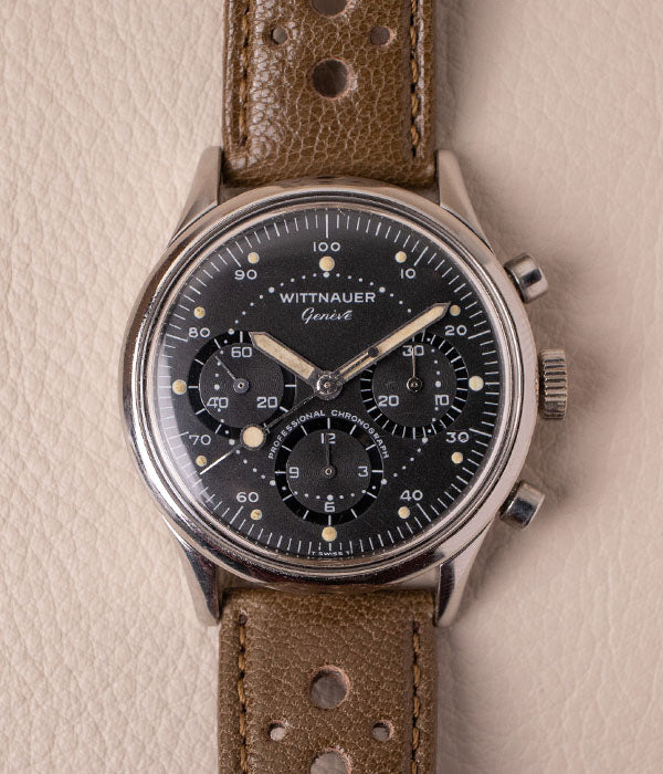 wittmann 1960's Wittnauer Professional Chronograph 242T – Belmont Watches