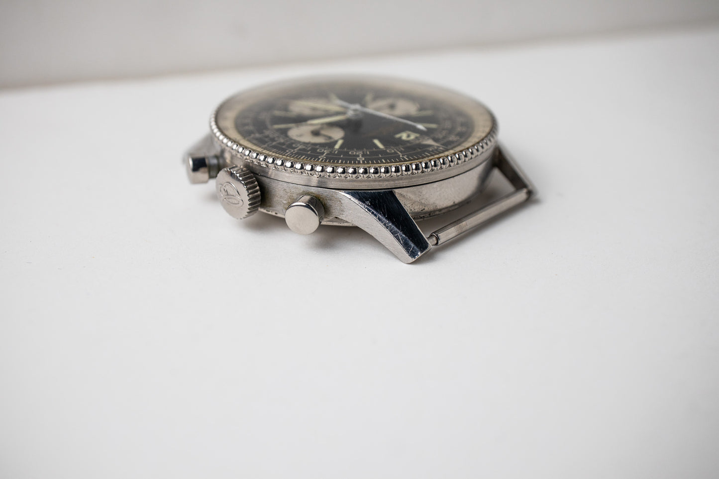 1960's Breitling Navitimer 806 Gold AOPA Gilt Dial Reverse Panda