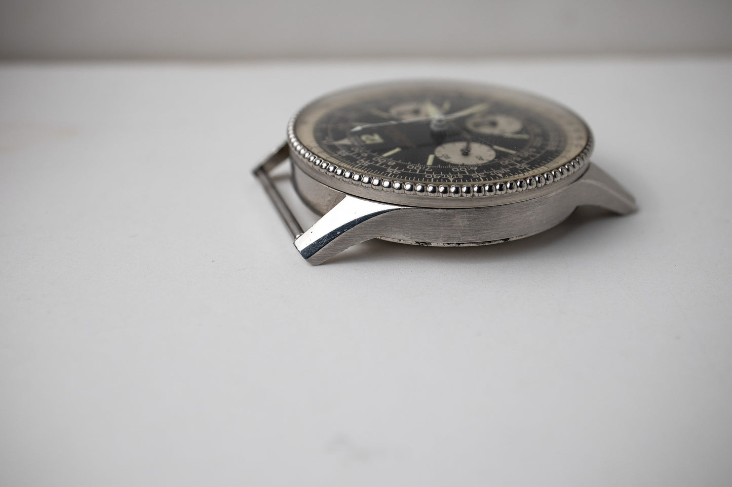 1960's Breitling Navitimer 806 Gold AOPA Gilt Dial Reverse Panda