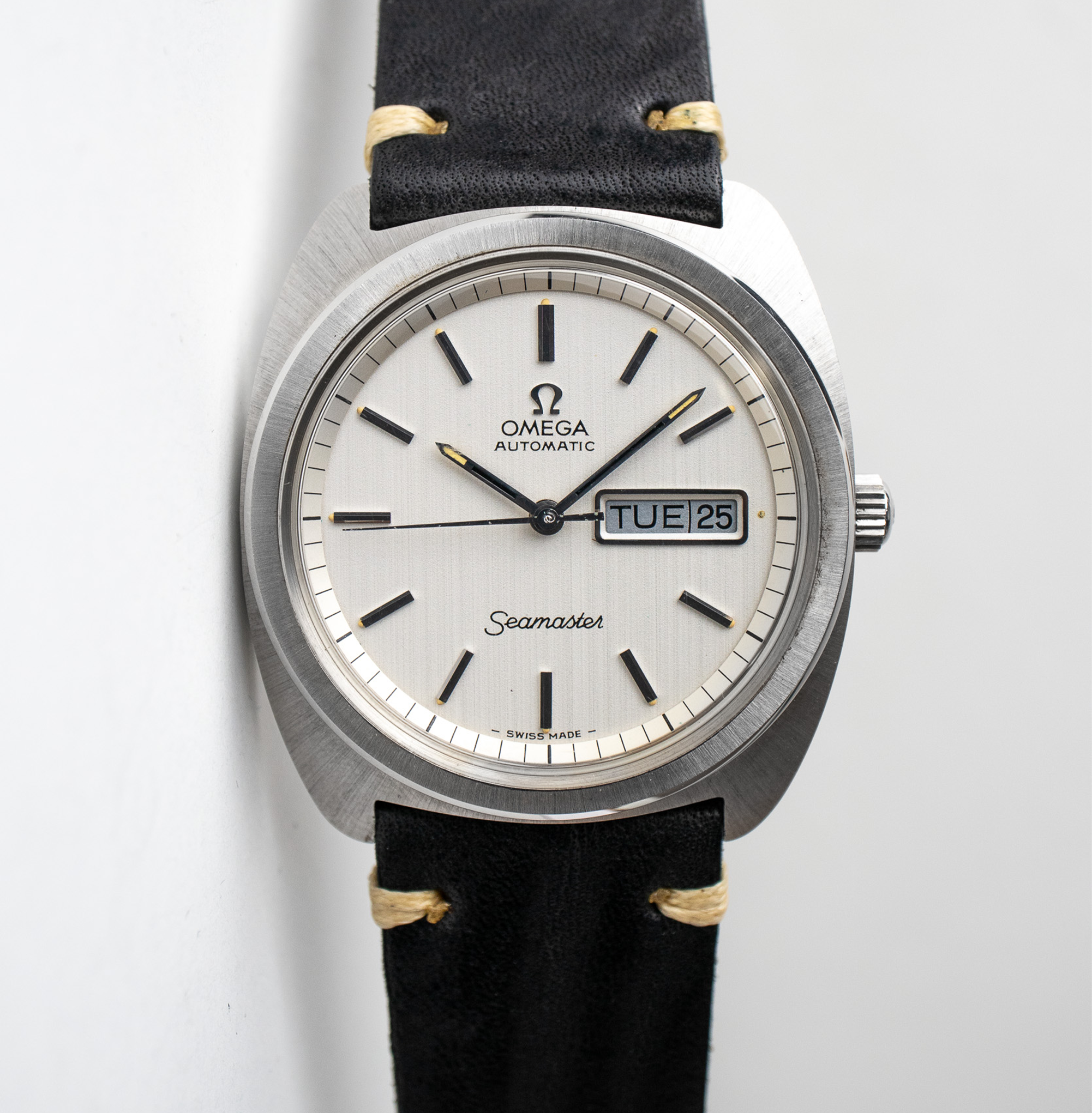 1970 Omega Seamaster Jumbo Day-Date 166.064 – Belmont Watches 1970 Omega Seamaster Jumbo Day-Date 166.064 – Belmont Watches