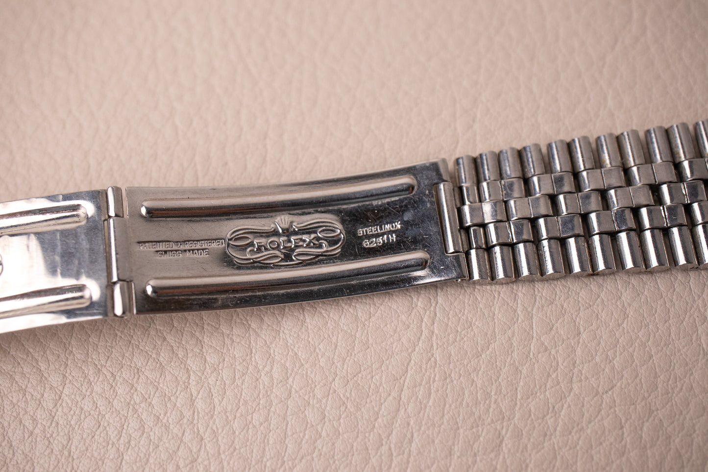 1973 Rolex Datejust 1603 'Non Luminous Silver Linen Dial'