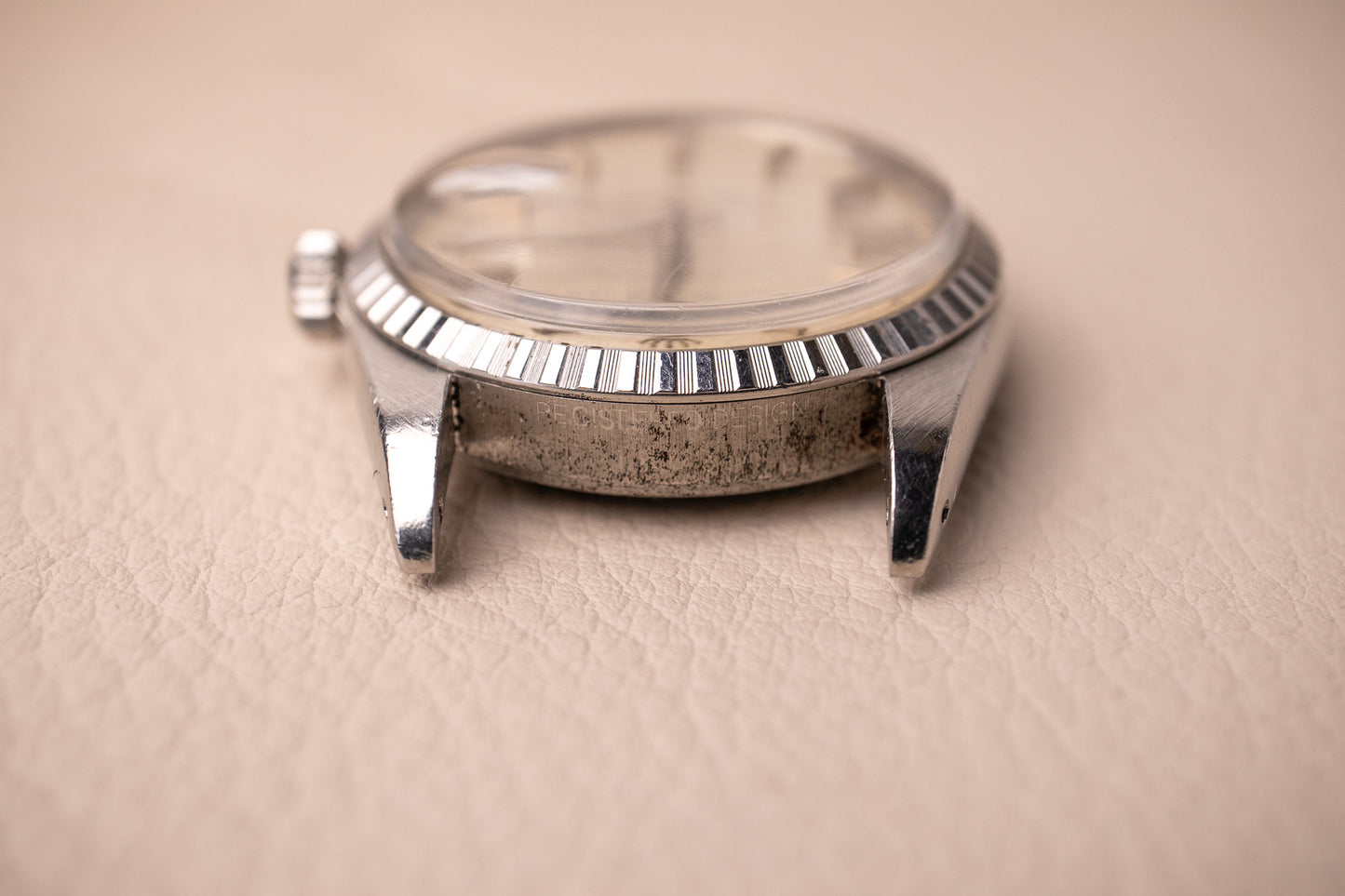 1973 Rolex Datejust 1603 'Non Luminous Silver Linen Dial'
