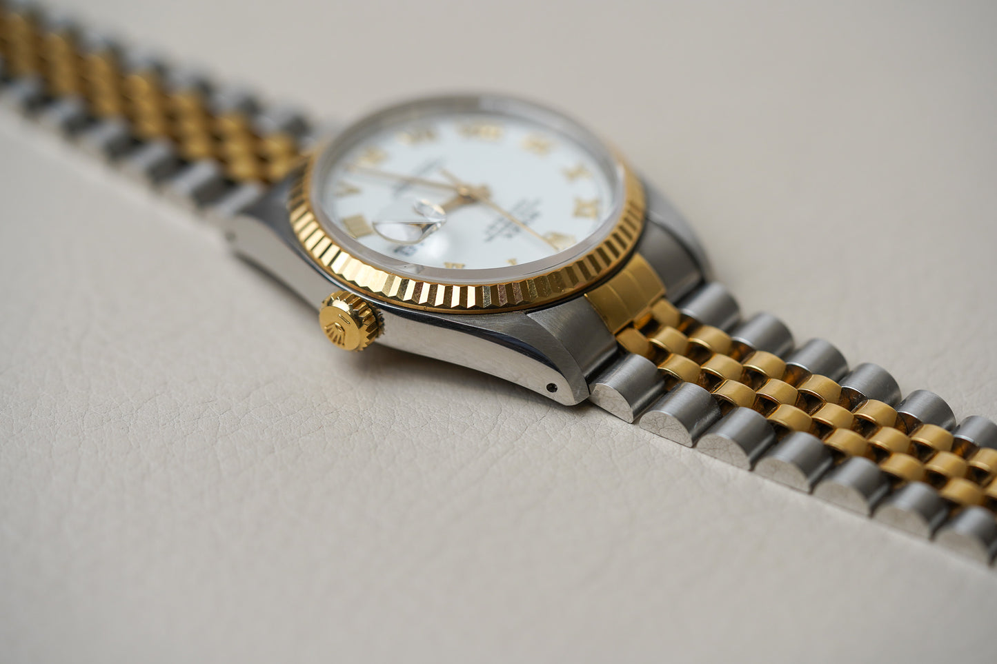 1988 Rolex Datejust 16233 White Roman Dial