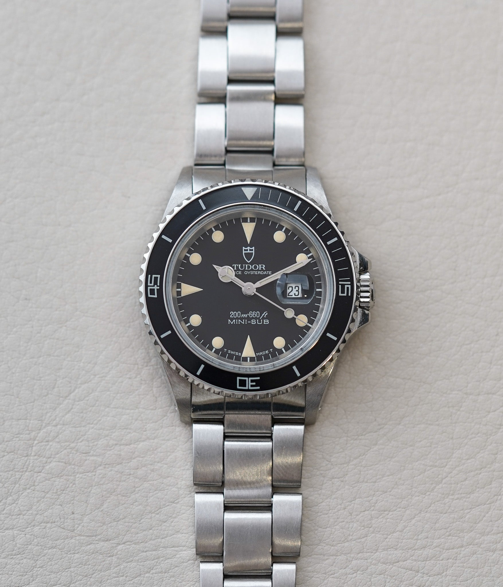 TUDOR PRINCE DATE SUBMARINER 文字盤 1993 Tudor Submariner Date Minisub 73090 – Belmont Watches
