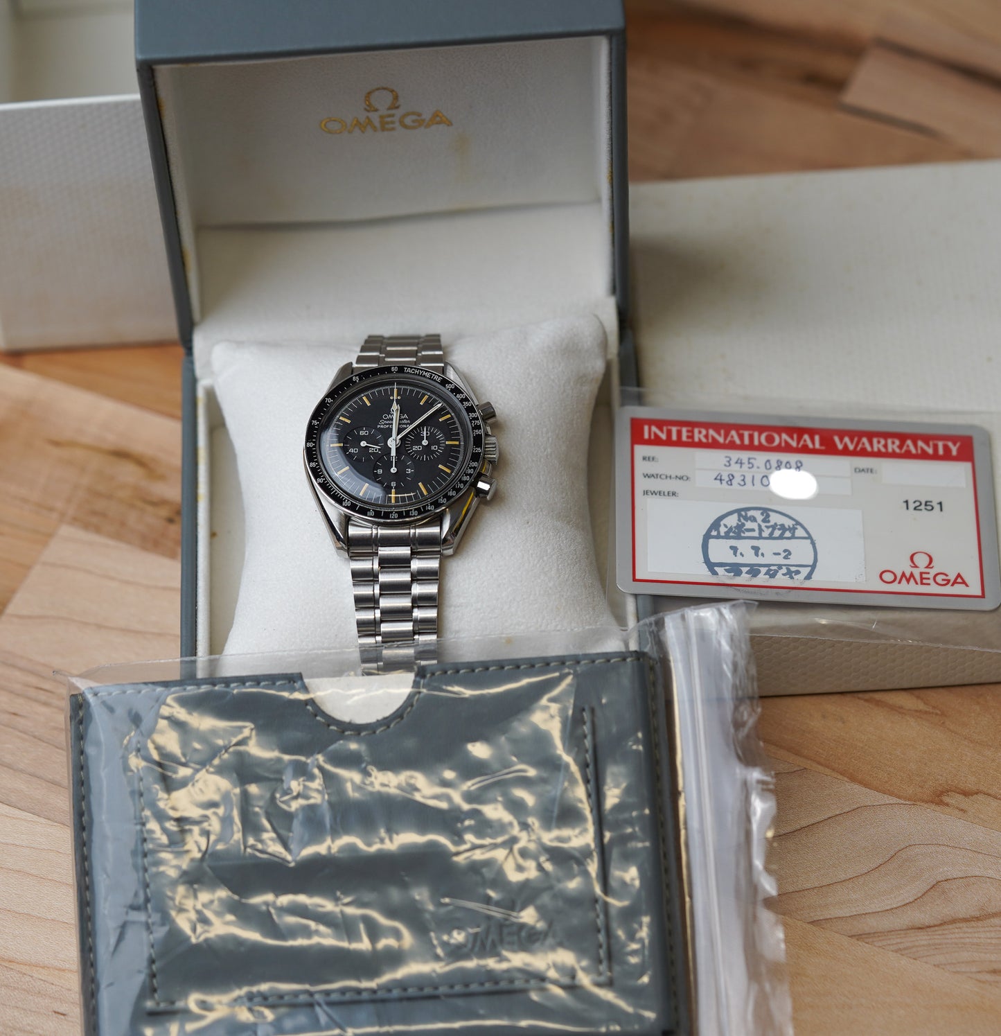 1994 Omega Speedmaster 345.0808 Moonwatch