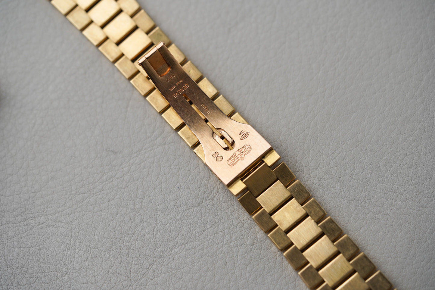 1995 Rolex Day-Date 18238 Champagne Stick Dial