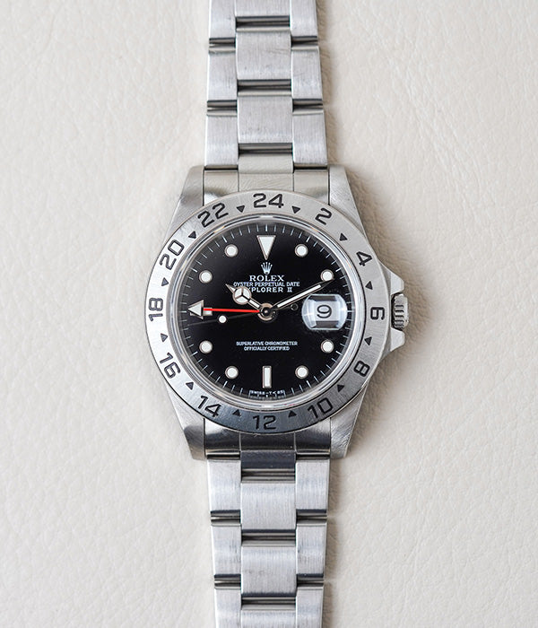 1997 Rolex Explorer II 16570 Black