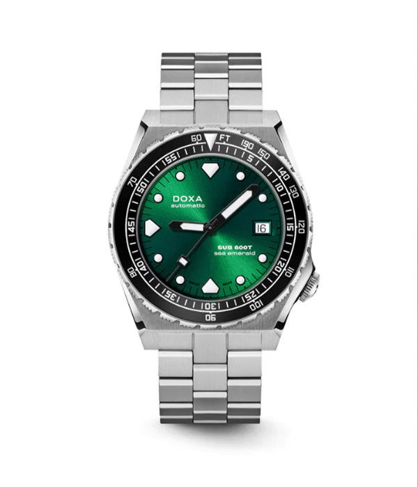 Doxa SUB 600T Sea Emerald Steel Inlay 862.10.131.10