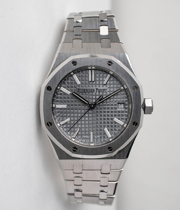 Audemars piguet royal oak grey clearance