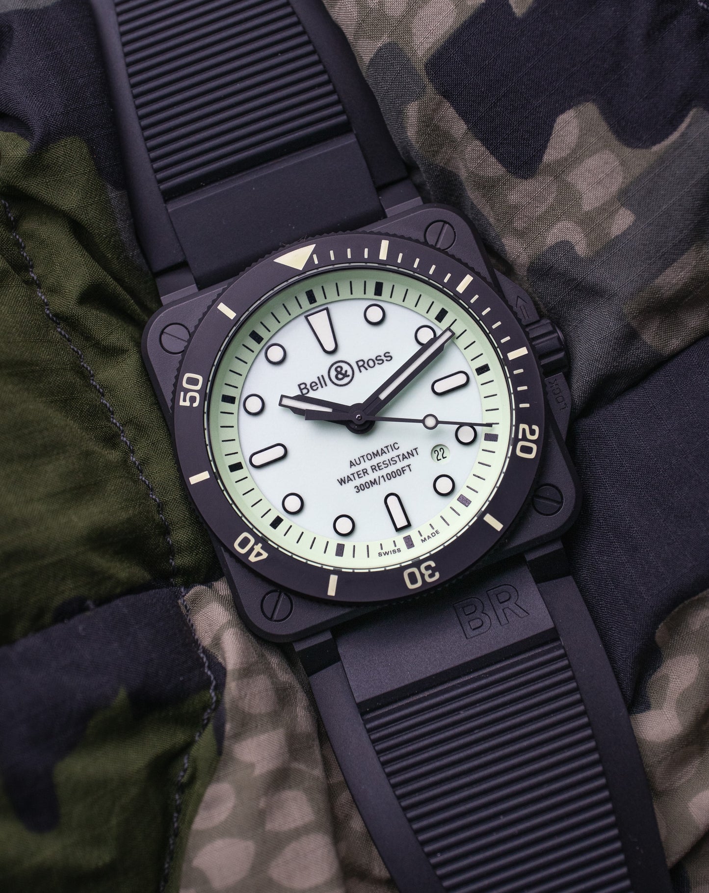 Bell & Ross BR 03-92 Diver Full Lume BR0392-D-C5-CE/SRB