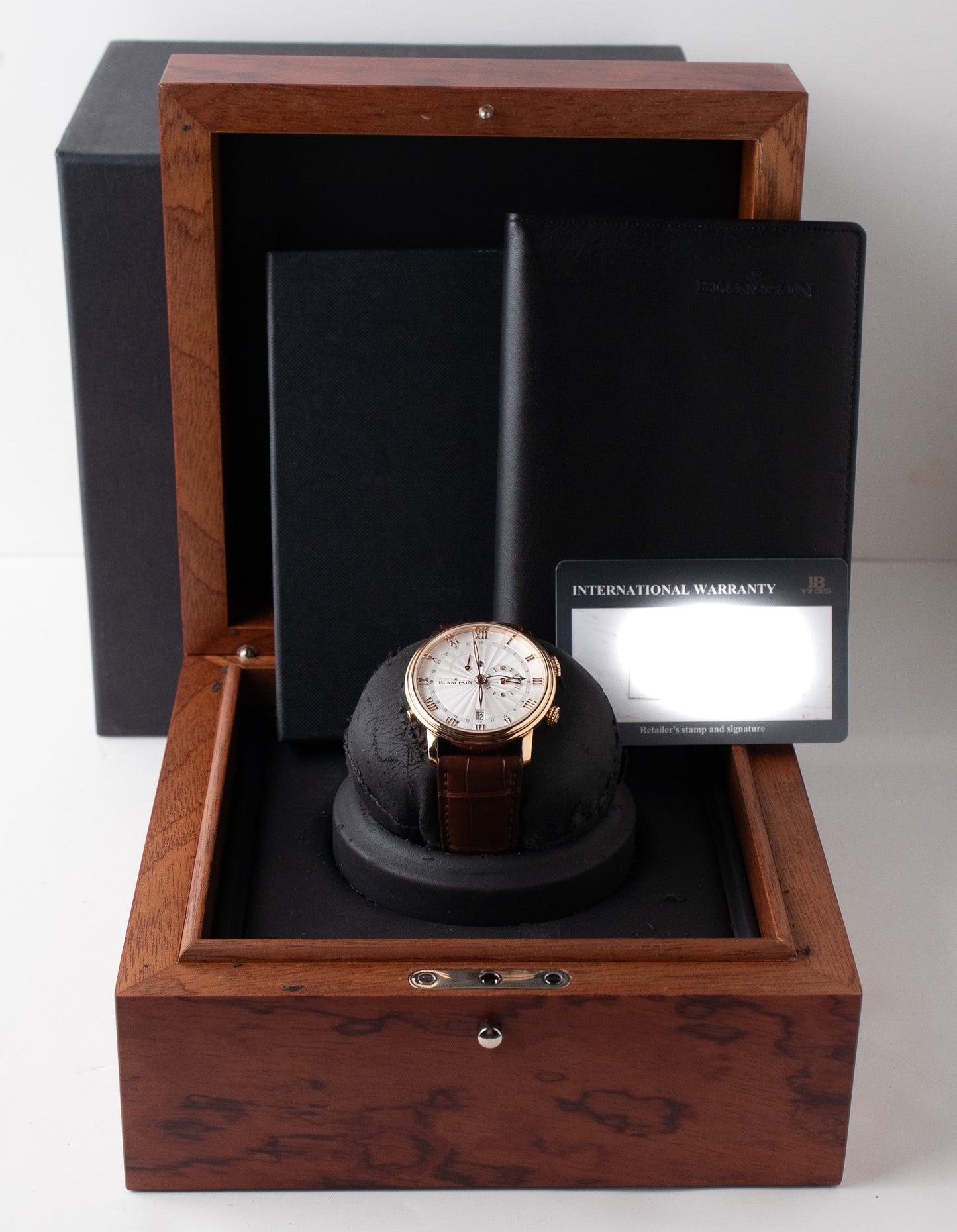 Blancpain Villeret Reveil Alarm GMT 6640 3642 55B