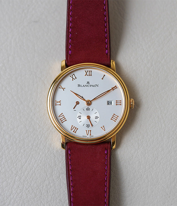 Blancpain Villeret Ultraplate Rose Gold 6606-3642-55B