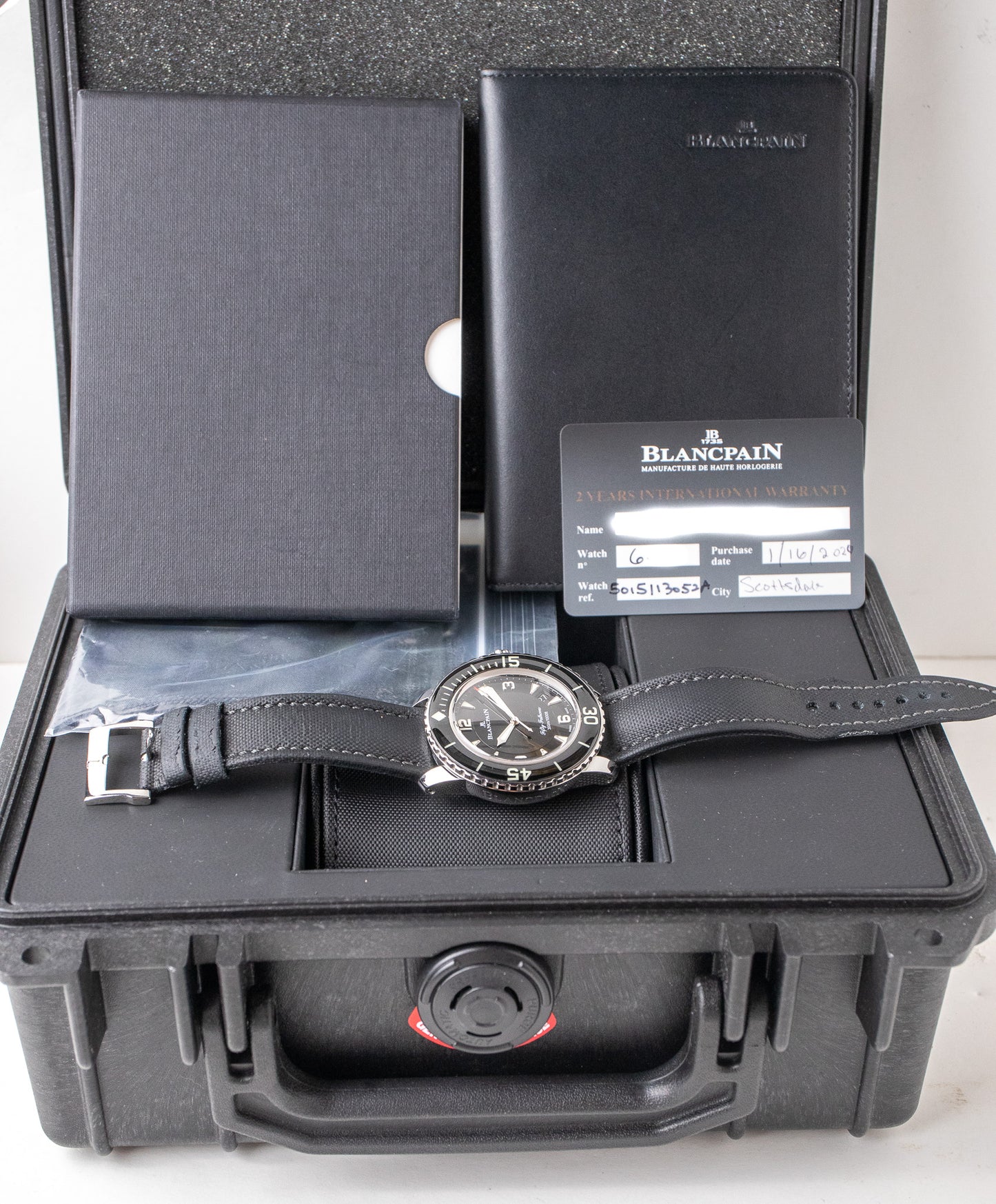 Blancpain Fifty Fathoms Automatique 5015 1130 52A