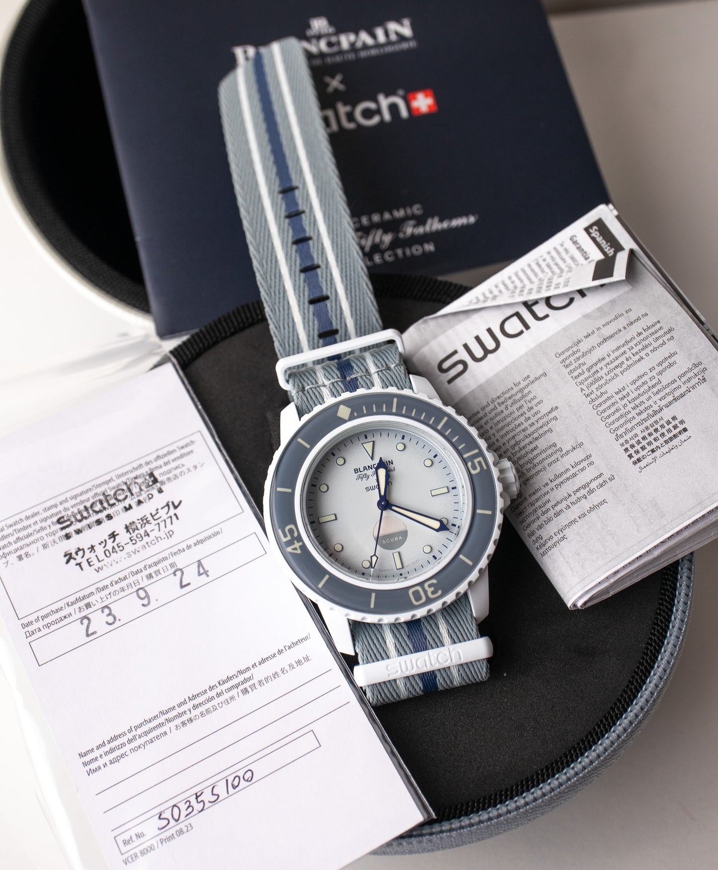 Blancpain x Swatch Antarctica Ocean