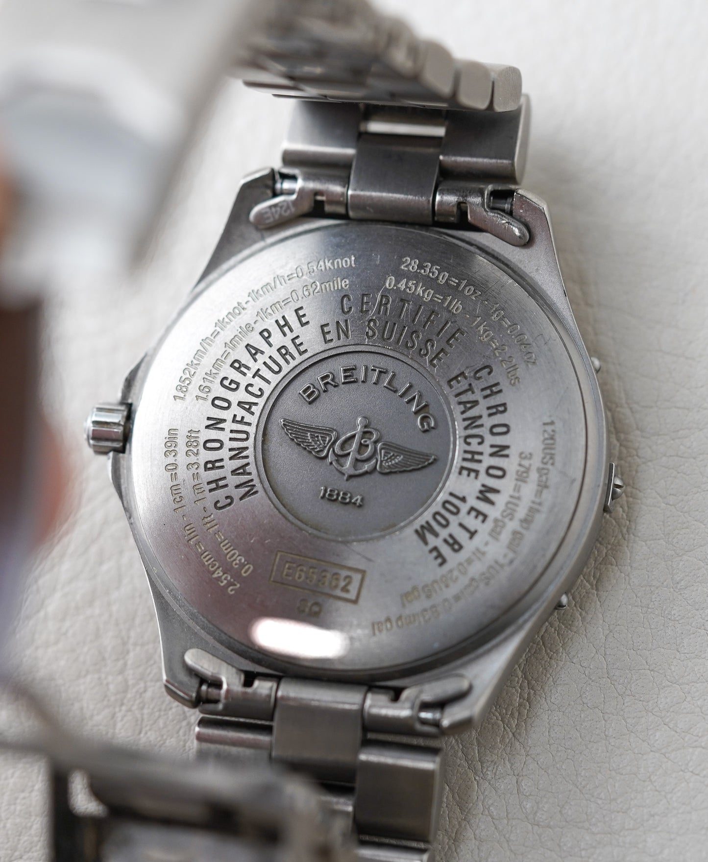 Breitling Aerospace Blue U.S.N.T.P.S E65382