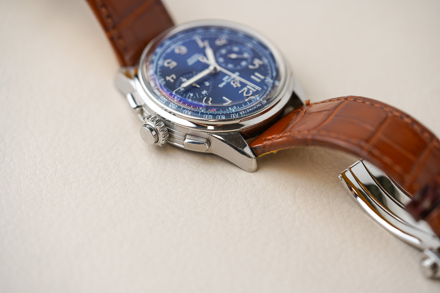 Breitling Premier B15 Duograph 42 Blue AB1510171C1P1