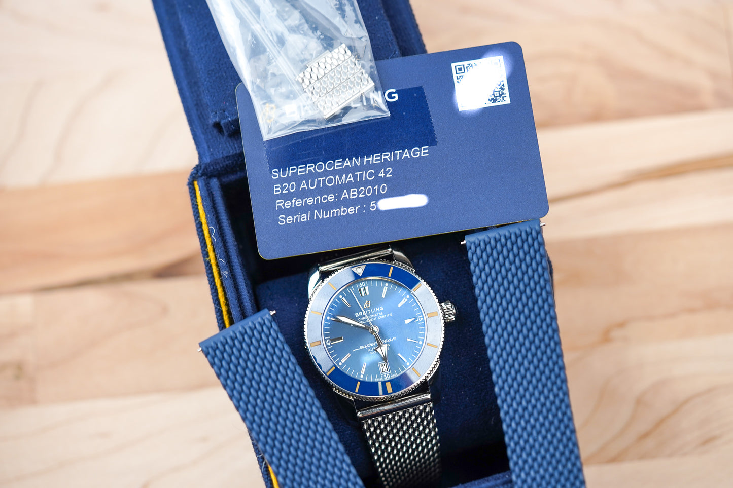 Breitling Superocean Heritage B20 Blue Dial 42mm AB2010
