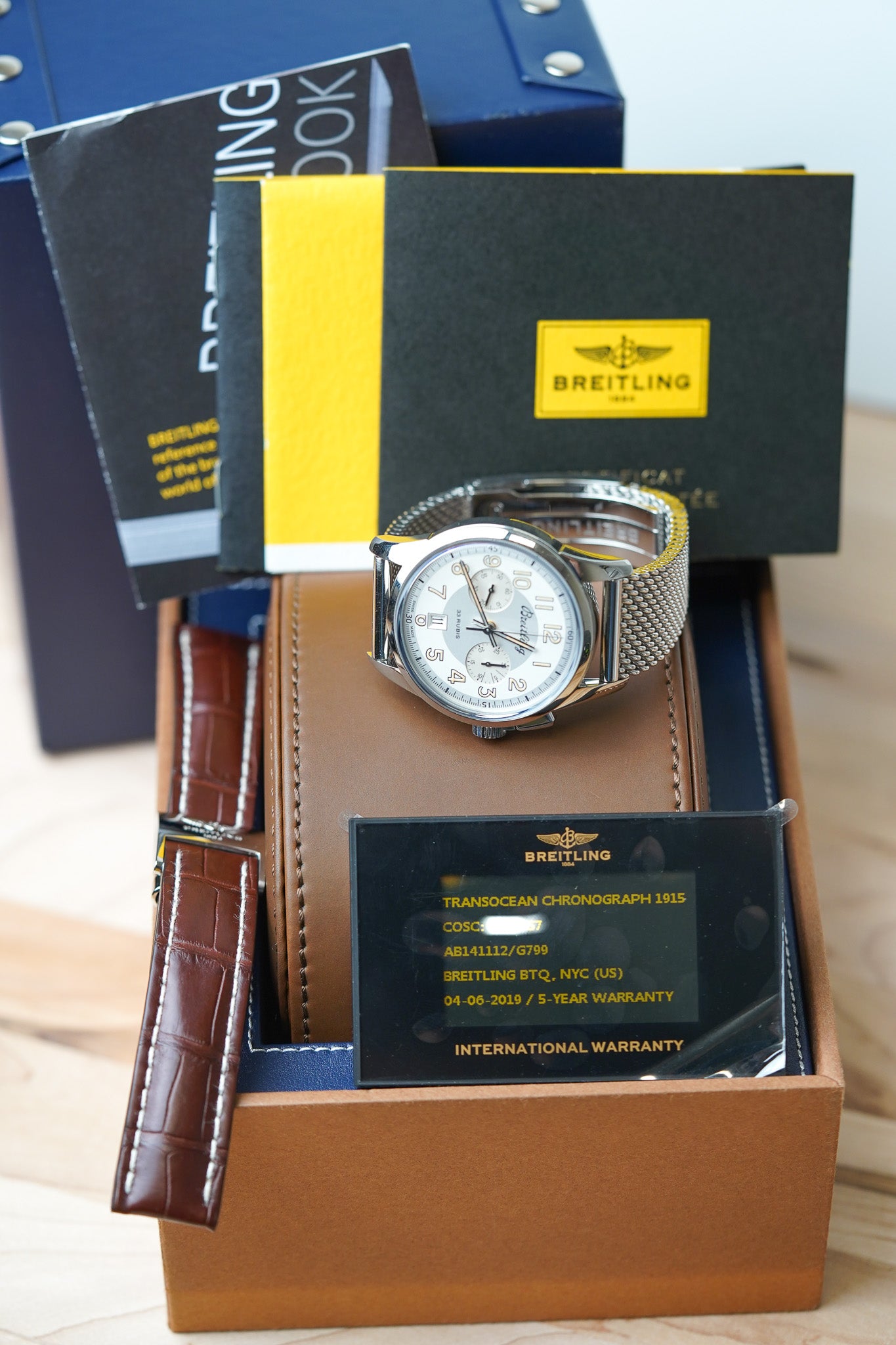 Breitling Transocean Chronograph 1915 AB1411