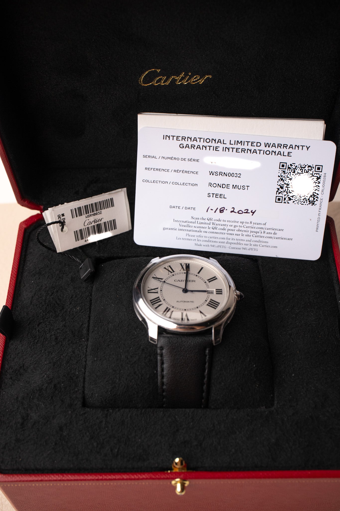 Cartier Ronde Must WSRN0032
