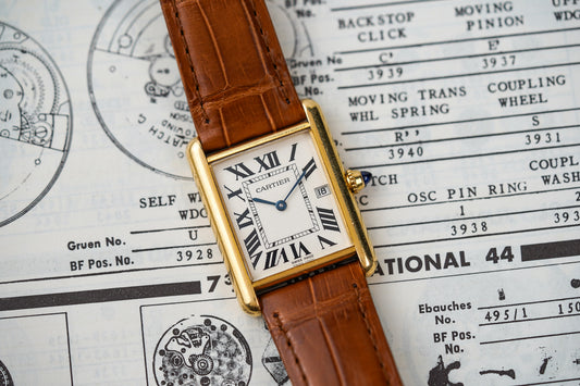 Cartier Tank Louis Cartier Large Model 18k W1529756