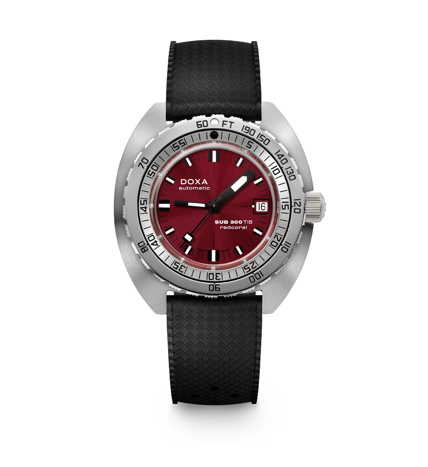 Pre-Order: Doxa SUB 300 Ti5 Redcoral 823.50.161.20