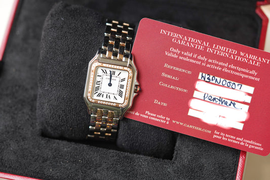 Cartier Panthère de Cartier Two Tone Diamond Bezel W3PN007