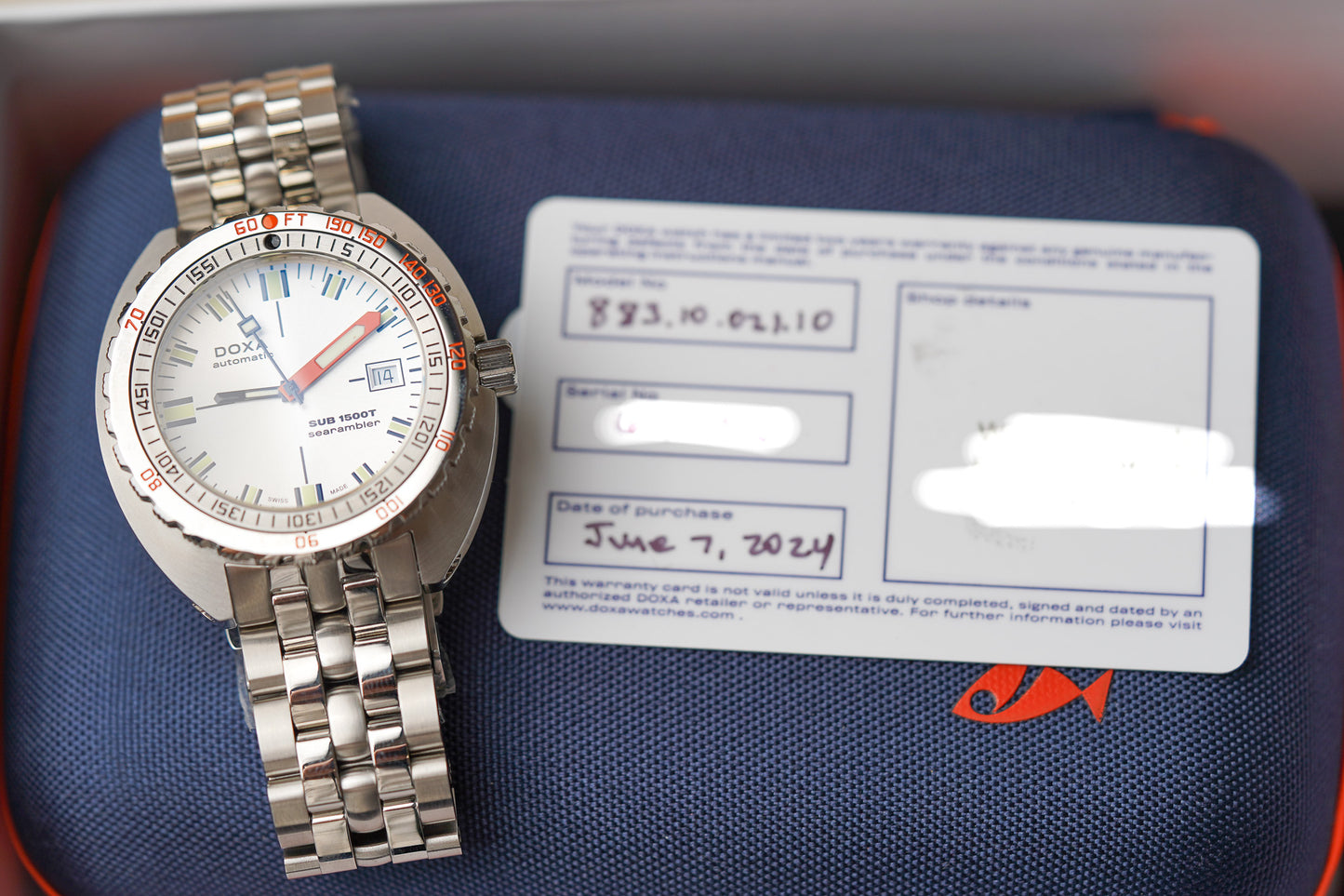 Doxa SUB 1500T Searambler 883.10.021.10