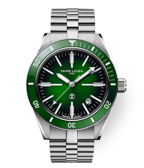 Favre Leuba Deep Raider Renaissance Green 00.20308.101.03.200
