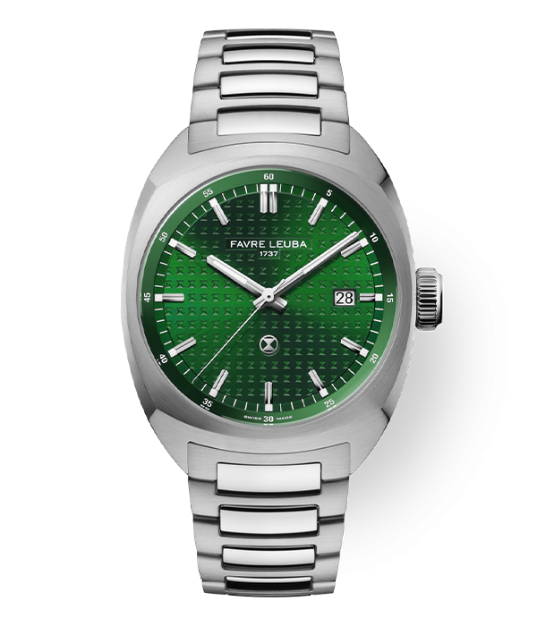 Favre Leuba Chief Date Green 00.20102.102.03.200