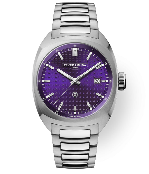 Favre Leuba Chief Date Purple 00.20102.102.07.200