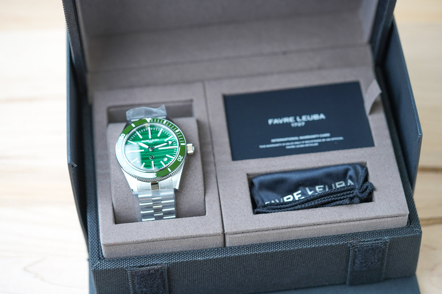 Favre Leuba Deep Raider Renaissance Malachite 00.20308.101.51.200