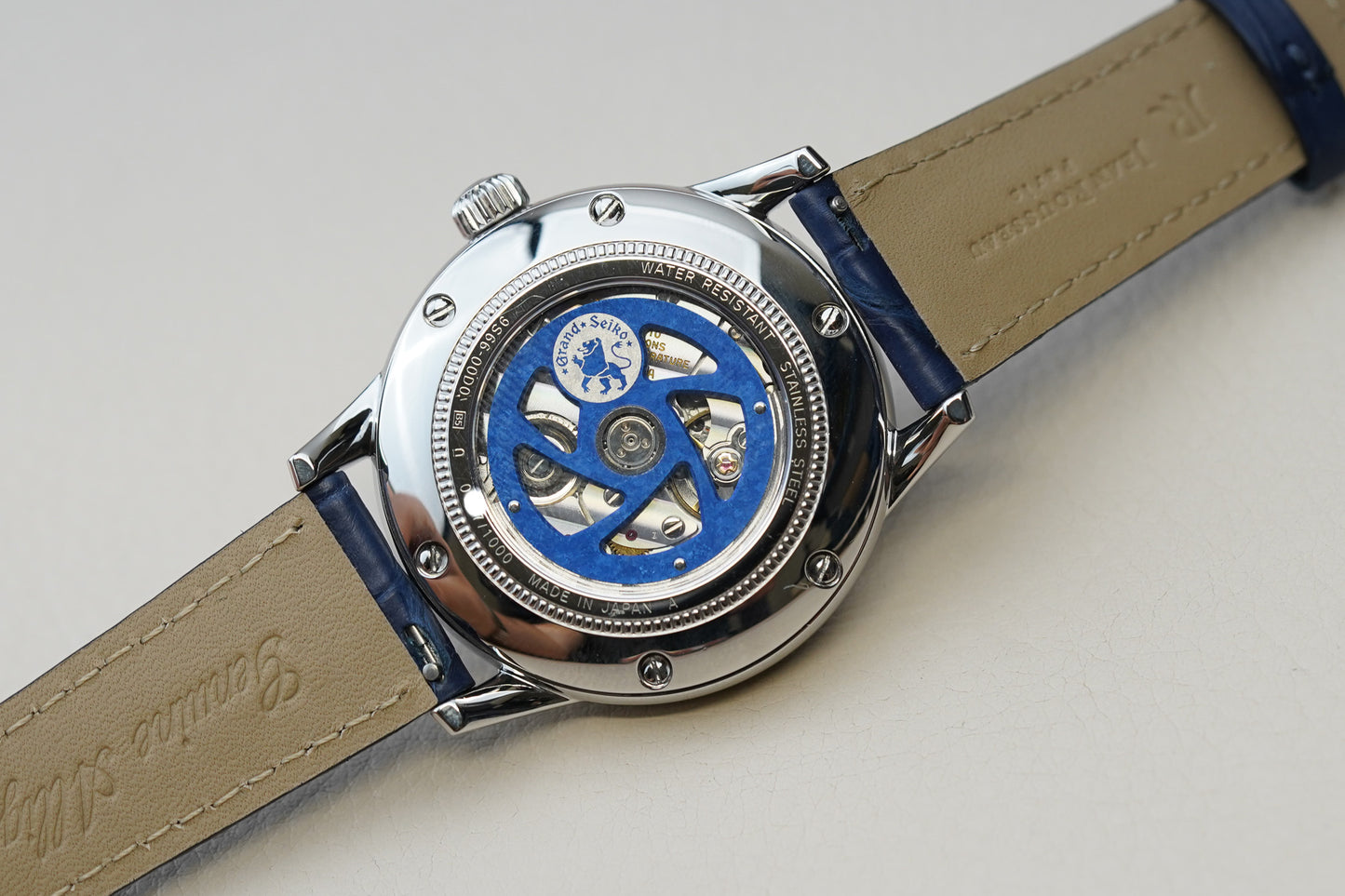 Grand Seiko Elegance GMT Blue SBGM031