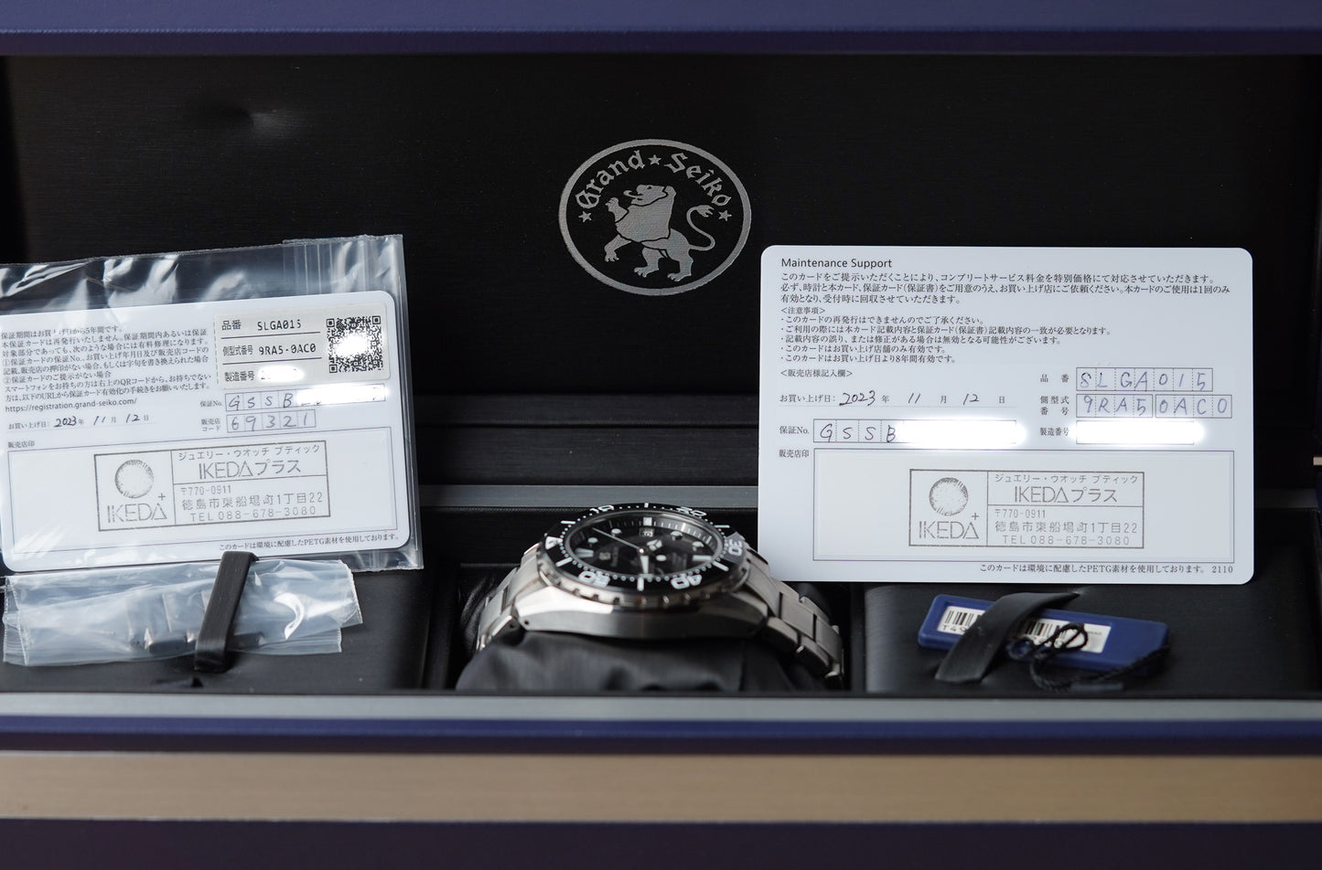 Grand Seiko Evolution 9 Spring Drive 5 days SLGA015