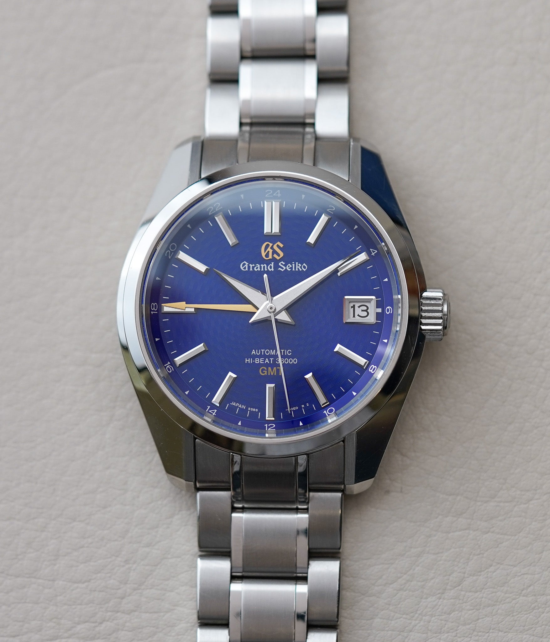 Grand Seiko GMT 'Blue Peacock' SBGJ261 – Belmont Watches