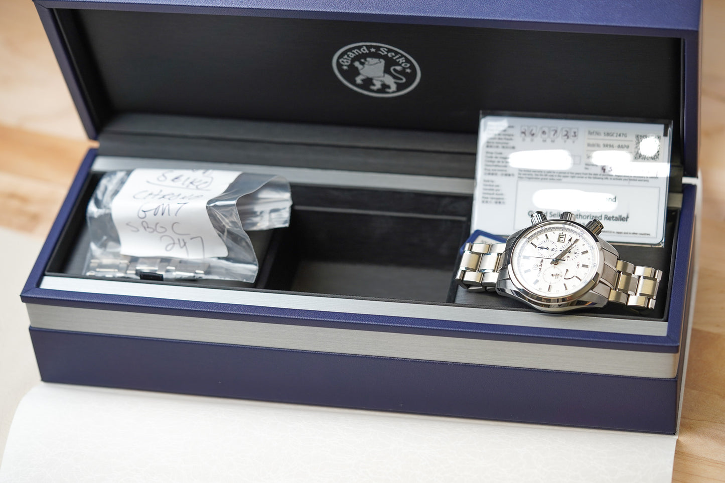 Grand Seiko Spring Drive Chronograph SBGC247