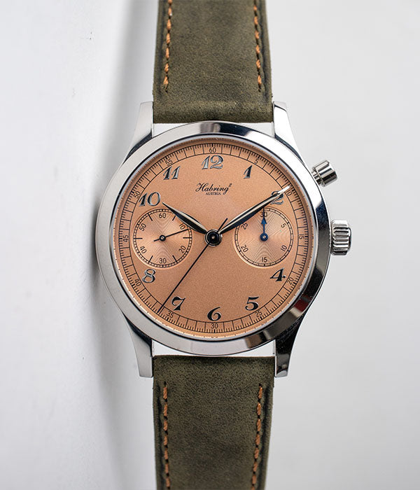 Habring Chrono Felix Salmon w Breguet Numerals Belmont Watches