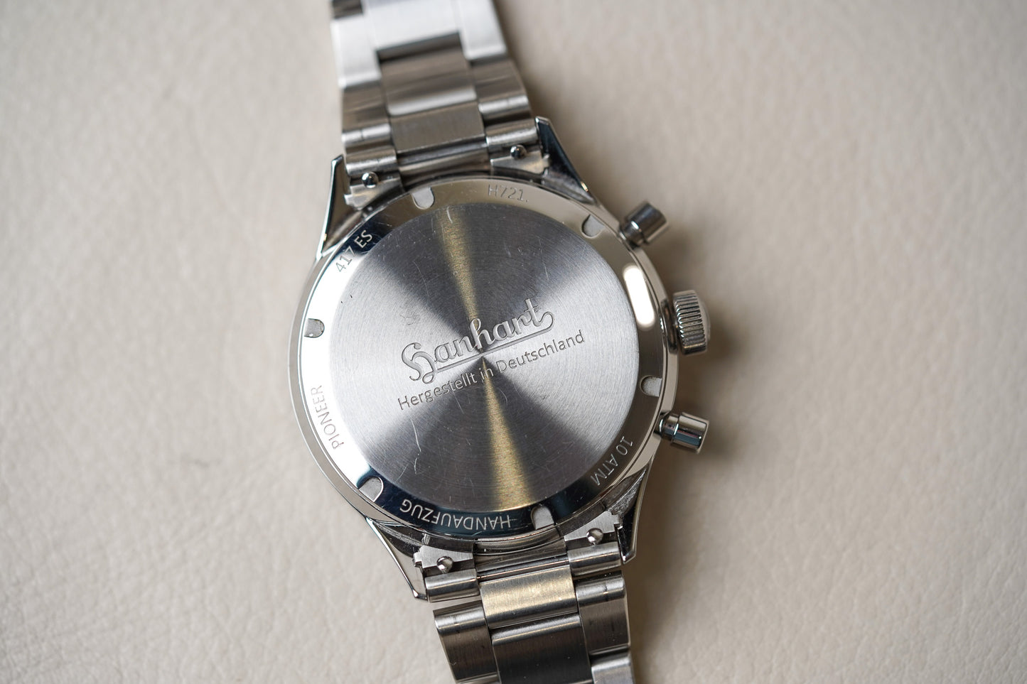 Hanhart 417 ES Moby Dick Chronograph 42mm H721.202-0210