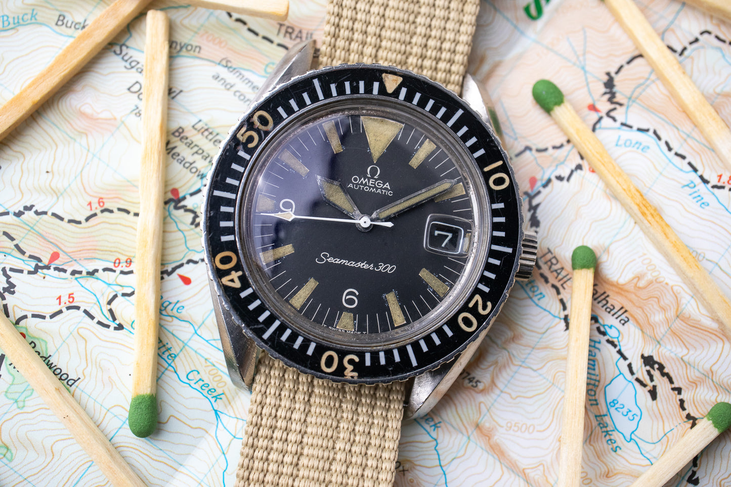 1969 Omega Seamaster 300 Big Triangle 166.024