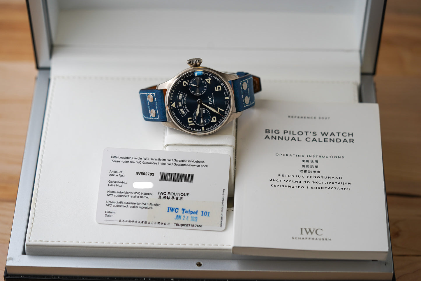 IWC Big Pilot’s Watch Annual Calendar Edition “Le Petit Prince” IW502703