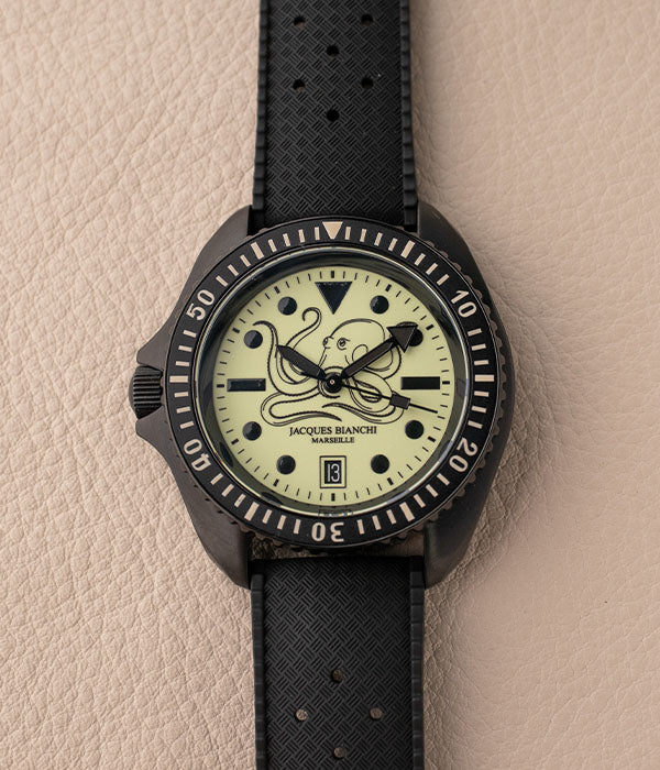 Jacques Bianchi Marseille × Fratello - JB200 Night Diver – Belmont