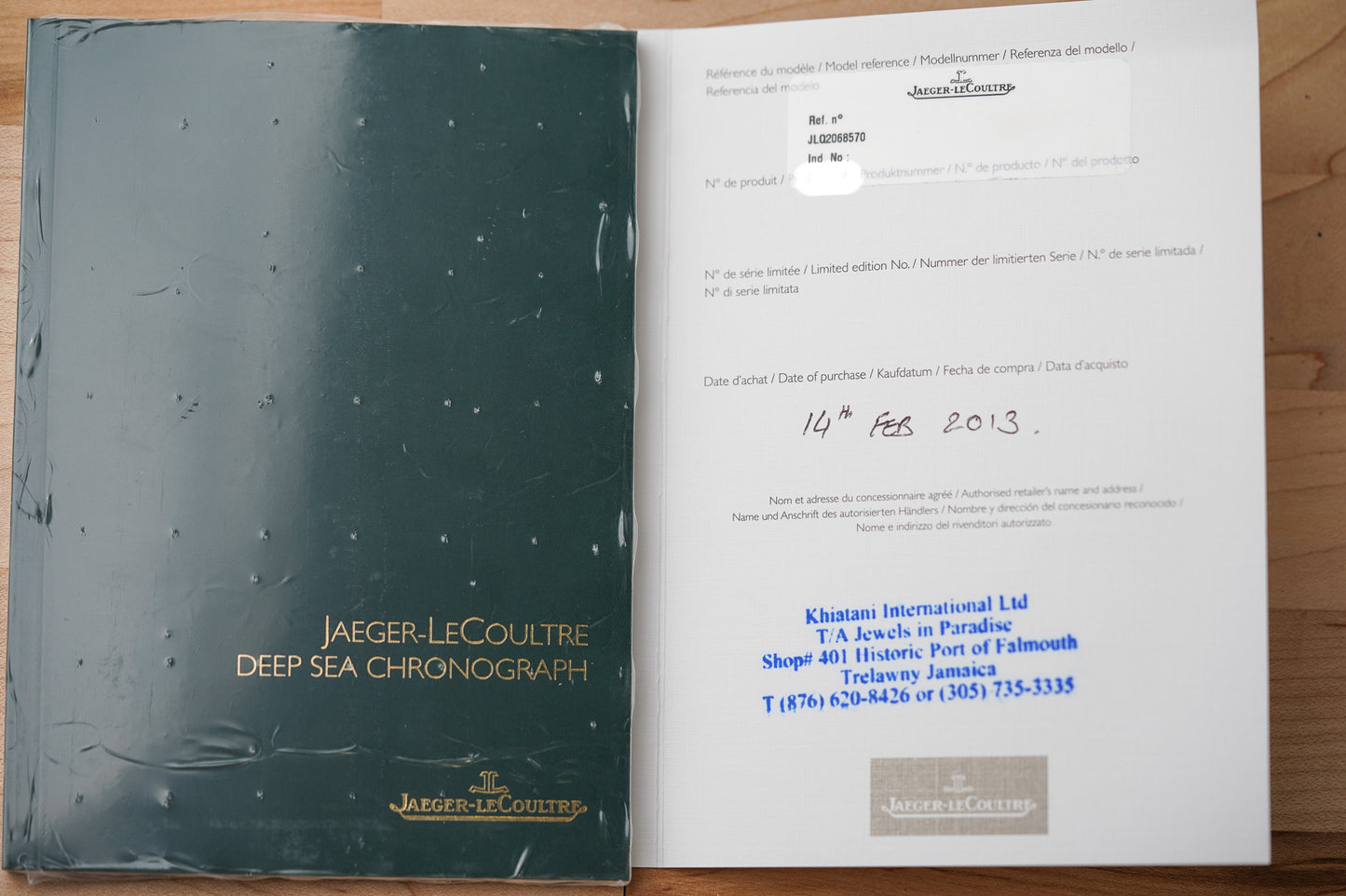 Jaeger-LeCoultre Deep Sea Chronograph Q2068570