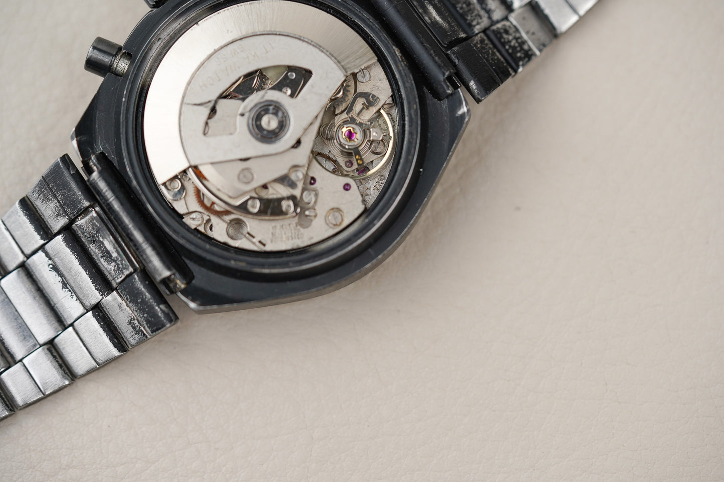 LeJour Chronograph Black PVD Ref 7000