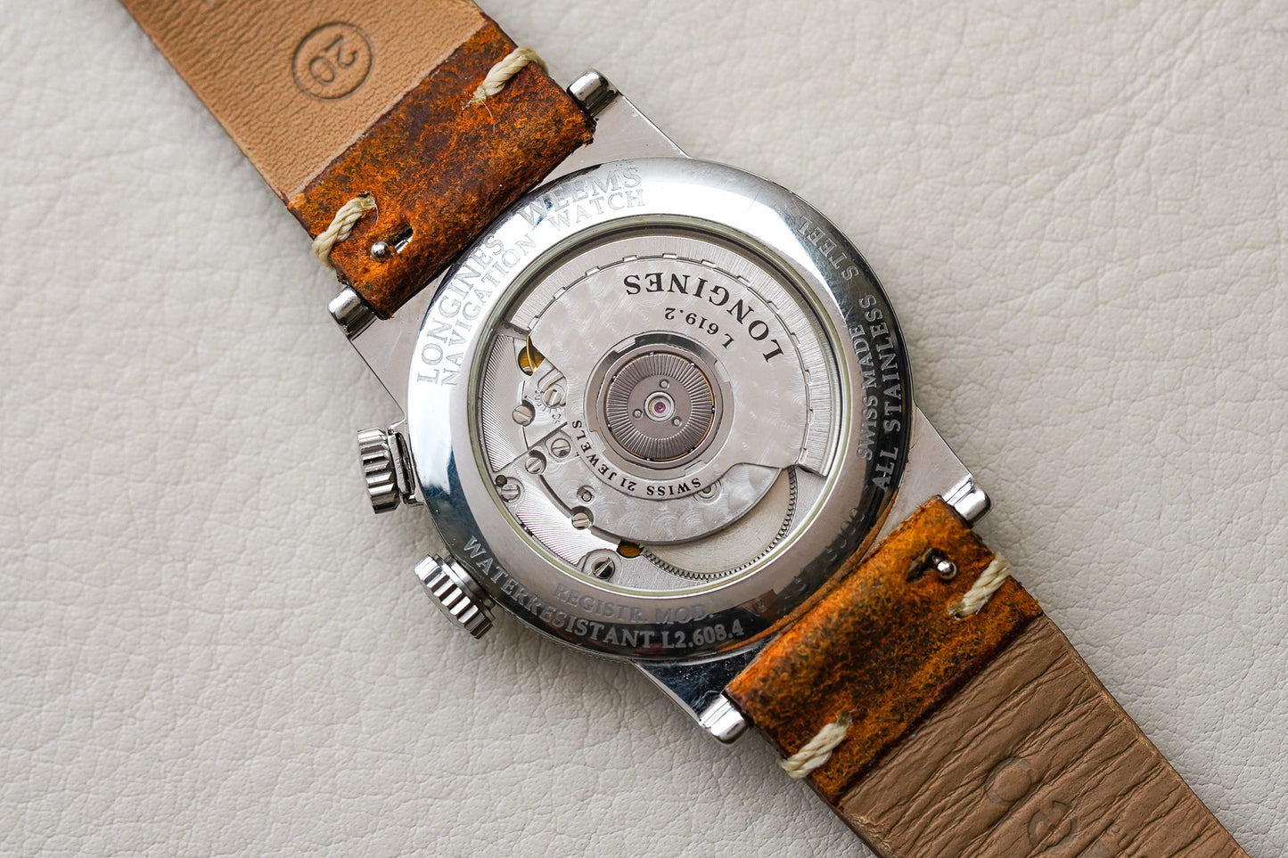 Longines Weems Navigation Watch Re-Edition L2.608.4