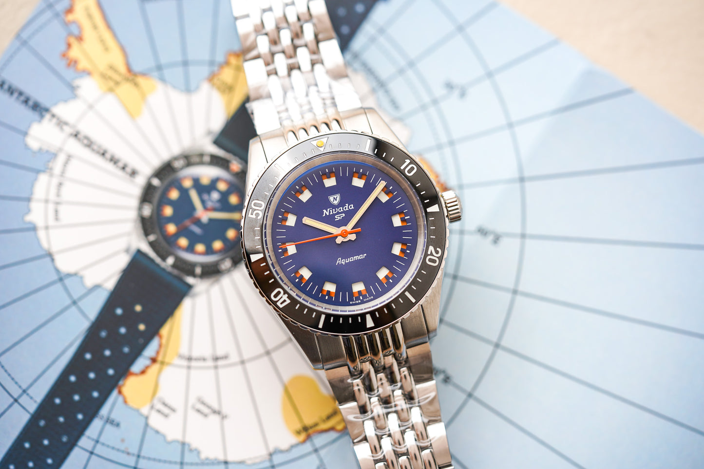Nivada Grenchen Aquamar Blue BOR 32074A04