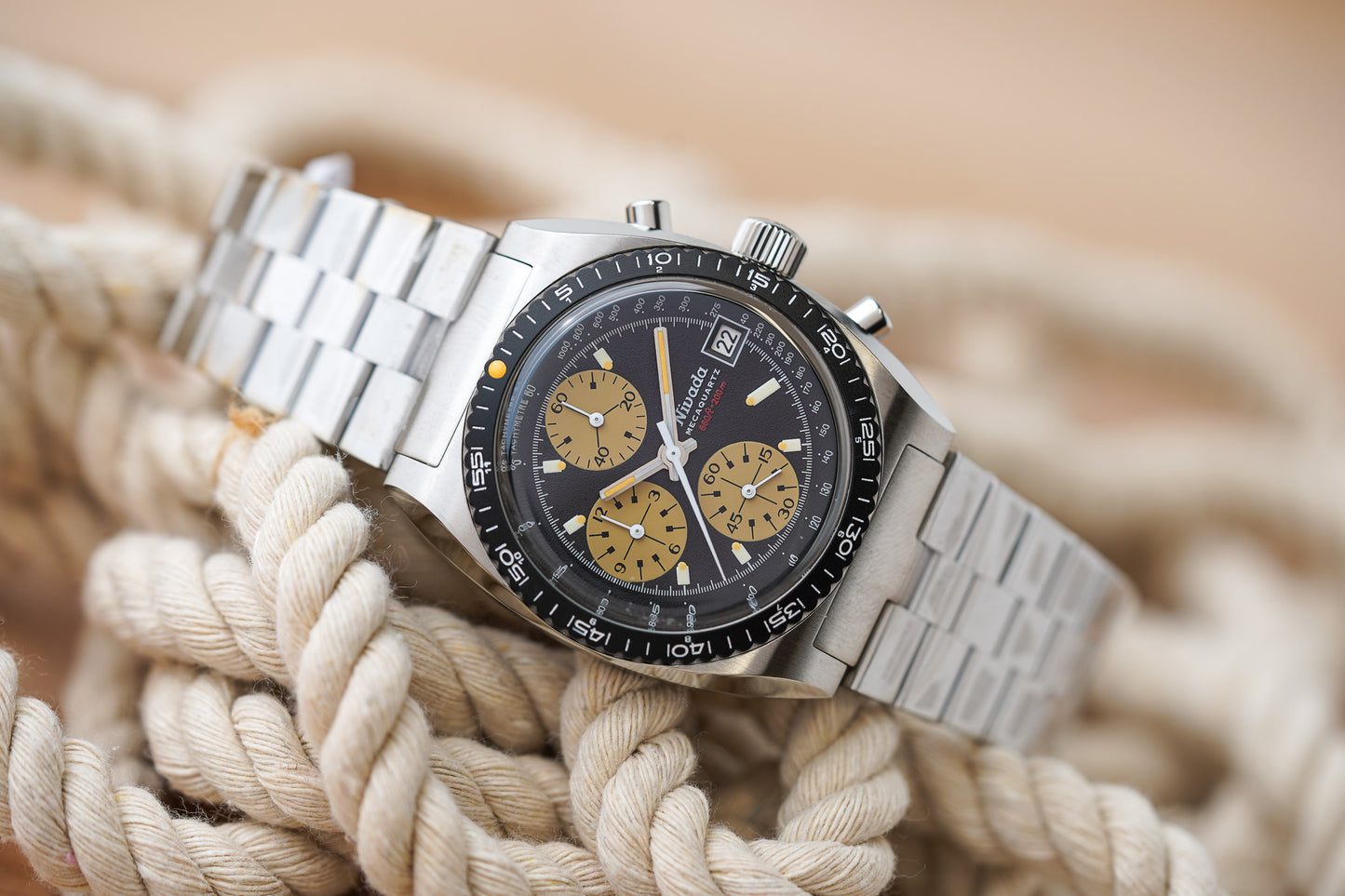 Nivada Grenchen Autochron MecaQuartz 77001Q45