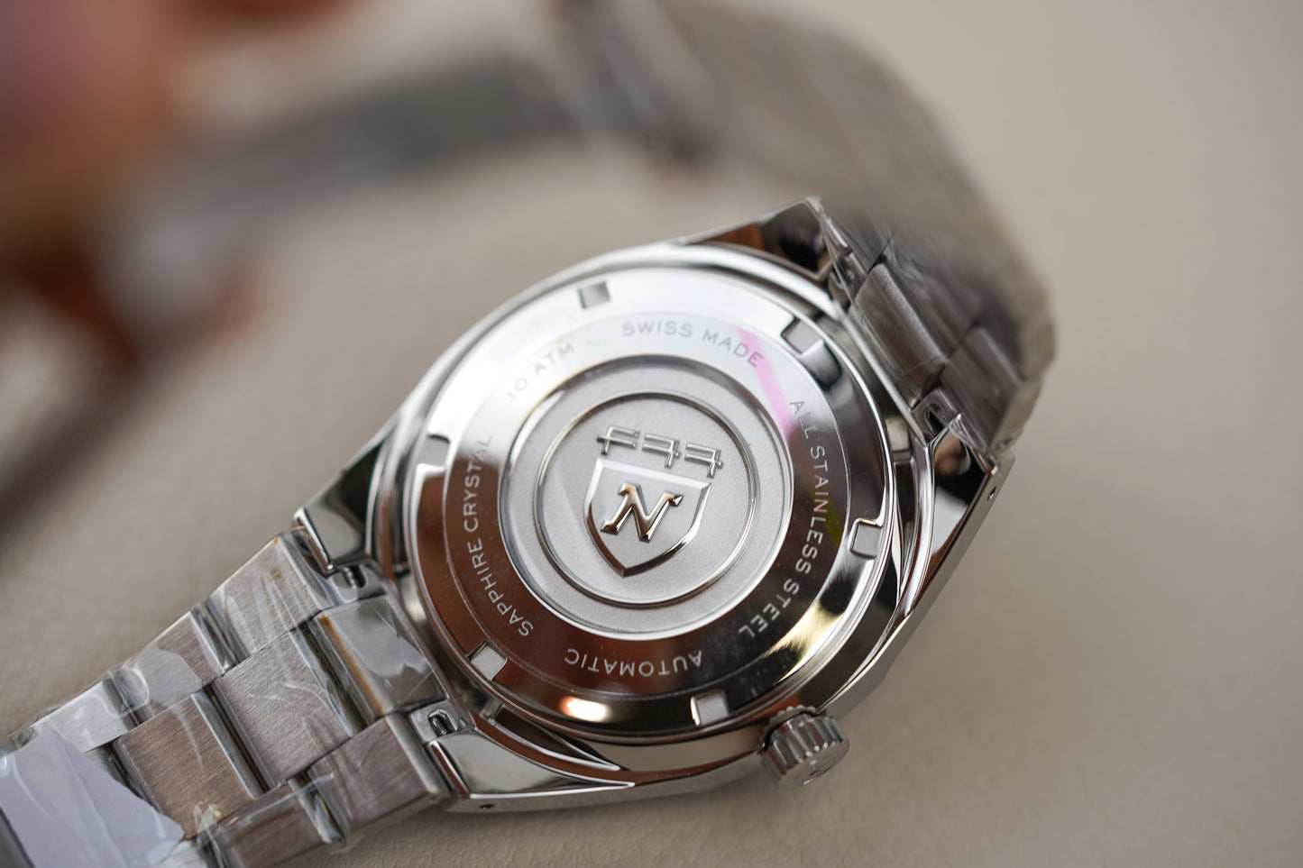 Nivada Grenchen F77 MK2 SST Lapis Lazuli Dial 68048A77