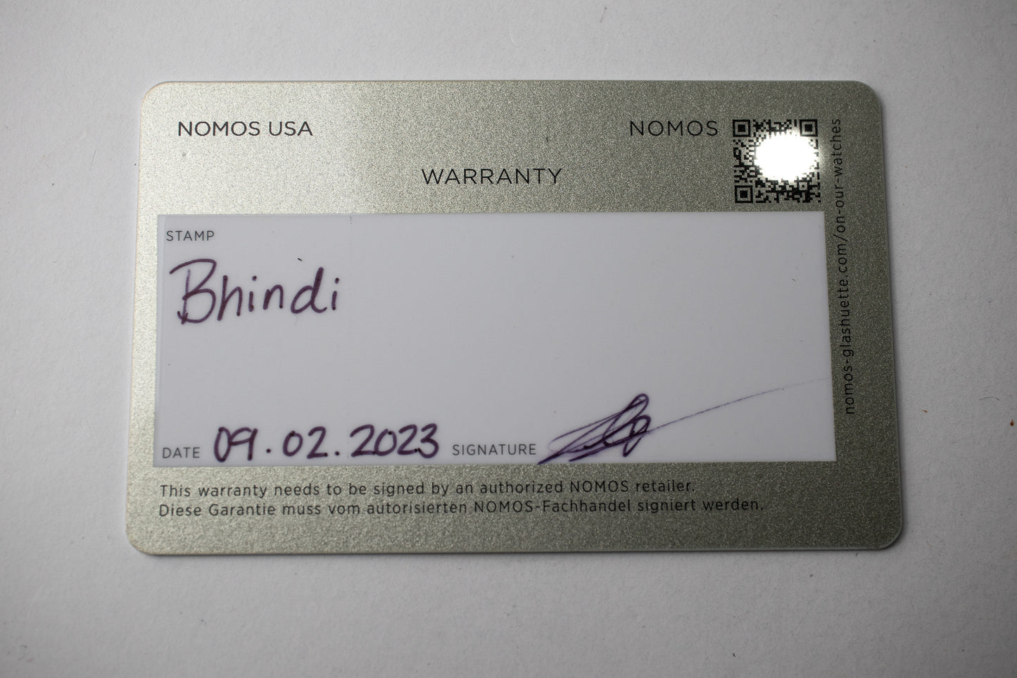 Nomos Orion Neomatik 39 - 175 Years 345.S1