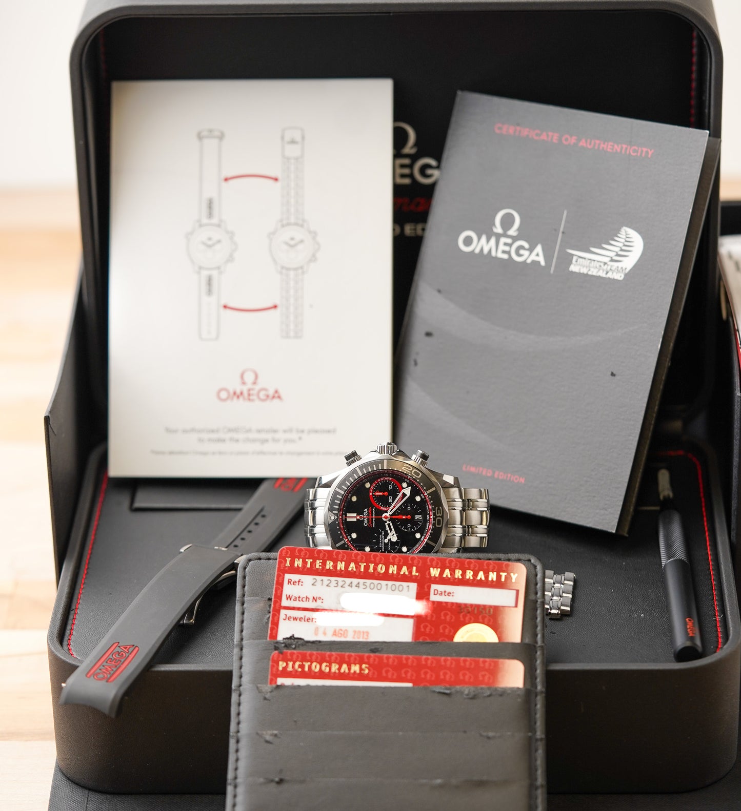 Omega Seamaster 300M Chronograph ETNZ 212.32.44.50.01.001
